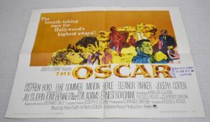 1 x Original VINTAGE MOVIE POSTER From the Film THE OSCAR - Size: 56 x 71 cms