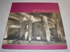 1 x U2 12 Inch Vinyl LP Record - THE UNFORGETTABLE FIRE - Island Records 1984