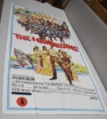 1 x Original VINTAGE MOVIE POSTER From the Film THE HAWAIIANS - Size: 194 x 101 cms
