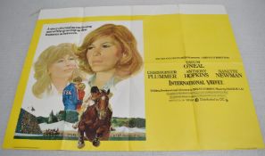1 x Original VINTAGE Quad MOVIE POSTER From the Film INTERNATIONAL VELVET - Size: 76 x 101 cms