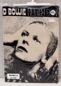 1 x DAVID BOWIE Official Merchandise Hunky Dory Black and White Logo Short Sleeve Men's T-Shirt -