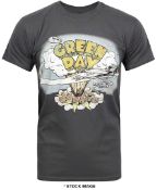 1 x GREEN DAY Official Merchandise Dookie Logo Short Sleeve Men's T-Shirt - Size: Extra Large -