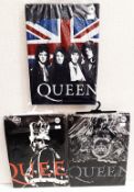 3 x QUEEN Various Designs Short Sleeve T-Shirts - Size: XXL