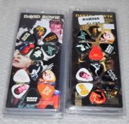 10 x David Bowie Guitar Pick Multipacks By Perri's - 6 Picks Per Pack - Officially Licensed