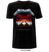 1 x METALLICA Master of Puppets Logo Short Sleeve Men's T-Shirt by Gildan - Size: Extra Large -
