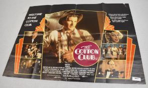 1 x Original VINTAGE Quad MOVIE POSTER From the Film COTTON CLUB - Size: 76 x 100 cms