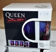 6 x Rock n Roll Themed Band Drinking Mugs - QUEEN A NIGHT AT THE OPERA- Officially Licensed