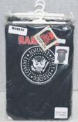 4 x Ramones Baby Body Suits - Size: 0 to 3 Months - Officially Licensed Merchandise - New