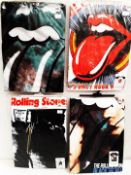 4 x ROLLING STONES Various Designs Short Sleeve Men's T-Shirts - Size: XXL - Officially Licensed