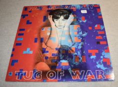 1 x PAUL McCARTNEY 12 Inch Vinyl LP Record - TUG OF WAR