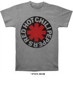 1 x RED HOT CHILLI PEPPERS Official Merchandise Classic Asterisk Band Logo Short Sleeve Men's T-