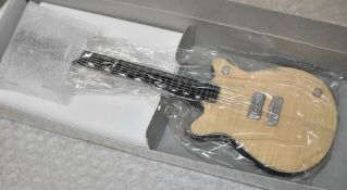 1 x Miniature Hand Made Guitar - ACDC Malcolm Young Gretsch Jet Firebird - New & Unused - RRP £