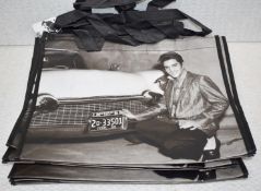 9 x Elvis Presley Eco Tote Shopper Bags - Size: 40 x 30 cms - Polypropylene Eco Material