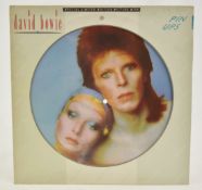 1 x DAVID BOWIE 12 Inch PINS UP Special Limited Edition Picture Disc Vinyl LP - RCA Records 1984