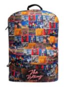 1 x Rolling Stones Vintage StyleBackpack Bag by Rock Sax - Officially Licensed Merchandise