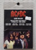 15 x ACDC Card Holder Wallets - Officially Licensed Merchandiseby Bravado GB Eye- New & Unused - RRP