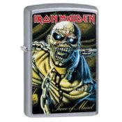 1 x Genuine Zippo Windproof Refillable Lighter - IRON MAIDEN - Presented in Gift Box - RRP £40 -