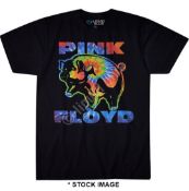 1 x PINK FLOYD Psychedelic Pig Short Sleeve Men's T-Shirt by Liquid Blue - Size: Small