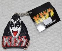 13 x Kiss Gene Simmons Christmas Decorations - Hand Painted Resin - H8 x W7 cms