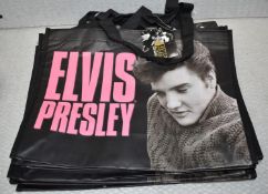 8 x Elvis Presley Eco Tote Shopper Bags - Size: 40 x 30 cms - Polypropylene Eco Material
