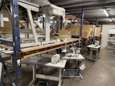 3 x Bays of Racking - Includes 4 x Uprights and 6 x Crossbeams - Approx Dimensions: H222 x D108 cms
