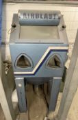 1 x Large Shotblasting Cabinet with Extractor System