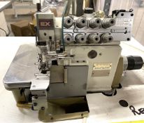 1 x Pagasus EX 5714 83B Overlocking Industrial Sewing Machine With Table