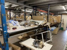 3 x Bays of Racking - Includes 4 x Uprights and 6 x Crossbeams - Approx Dimensions: H222 x D108 cms