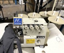 1 x Brother N Series MA4-N31-63-5 Industrial Single Needle Lockstitch Sewing Machine With Table