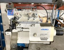 1 x Juki MOC 3900 Overlock Industrial Sewing Machine With Table