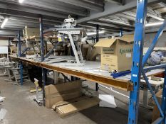 3 x Bays of Racking - Includes 4 x Uprights and 6 x Crossbeams - Approx Dimensions: H222 x D108 cms