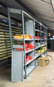 1 x Four Bay Shelving Unit Plus Quantity of Linbins