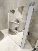 1 x KEUCO 'Royal' Illuminated Mirrored Wall Mounted Cabinets - Total Original Value: £1,000