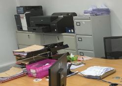 2 x Office Cabinets and 1 x Filing Cabinet