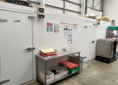 1 x Walk in Refrigeration System Including 2 x Cold Rooms and 1 x Freezer Room