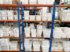 3 x Boltless Storage Shelves - Contents Not Included