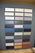 An Assortment Of 33 x Solid Wood Drawer Fronts In A Plethora Of Colours