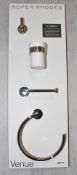 1 x Roper Rhodes Venue Bathroom Accessory Set on Display Board