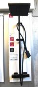 1 x Harbour Black Shower Kit on Display Board - Model TR3026