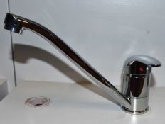 1 x Prestige Mono Kitchen Mixer Tap – Chrome Finish