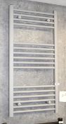 1 x Wingrave 1200 x 600mm Matt Anthracite Bathroom Towel Radiator