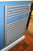 1 x Hugo 800 x 600mm Lusso Grey Bathroom Towel Radiator