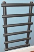 1 x Marlow 850 x 500 Matt Anthracite Bathroom Towel Radiator
