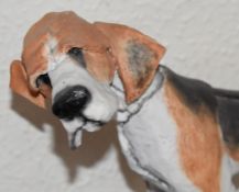 1 x Metal Dog Ornament - Approx 12 Inch Length