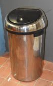 1 x Chrome Waste Bin