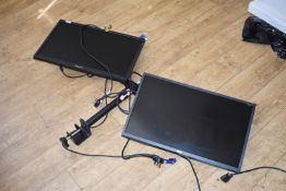 1 x Assorted Collection of IT Equipment Including Monitors, Cables, Patch Panels, Router and More