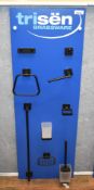 1 x Trisen Bathroom Accessory Set on Display Board