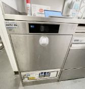 1 x Meiko Undercounter Glasswasher with a Stainless Steel Finish