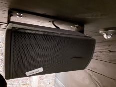 7 x Bose RMU105 150W RoomMatch Utility Loudspeakers with Wall/Ceiling Mounts RRP £2,100