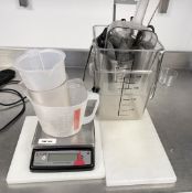 1 x Assorted Collection of Kitchen and Bar Accessories - Includes Taylor Scales, Chopping Boards